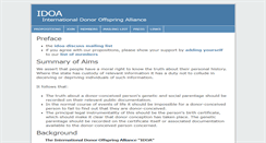 Desktop Screenshot of idoalliance.org