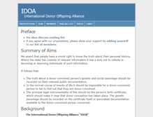Tablet Screenshot of idoalliance.org